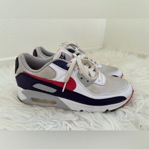 Nike Air Max 90 III Eggplant Flare Zen Grey Shoes